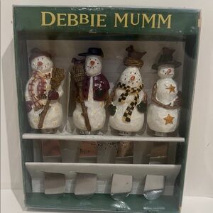 Debbie Mumm Snowman Spreaders 1999